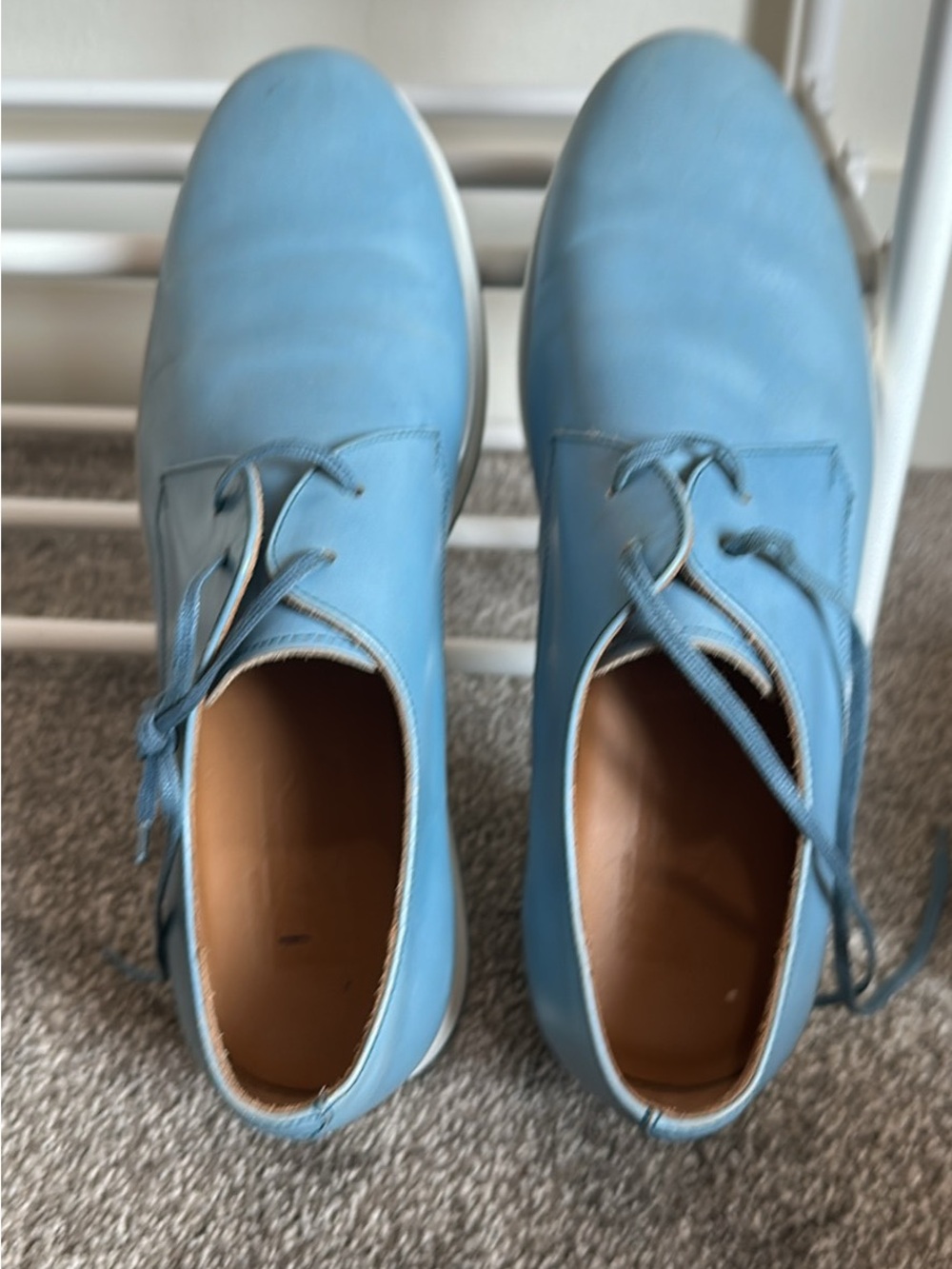 Salvatore Ferragamo Men’s Leather Shoes. Made in Italy.